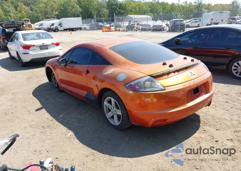 2009 Mitsubishi Eclipse Gs z USA, uszkodzony, nr VIN 4A3AK24FX9E038504